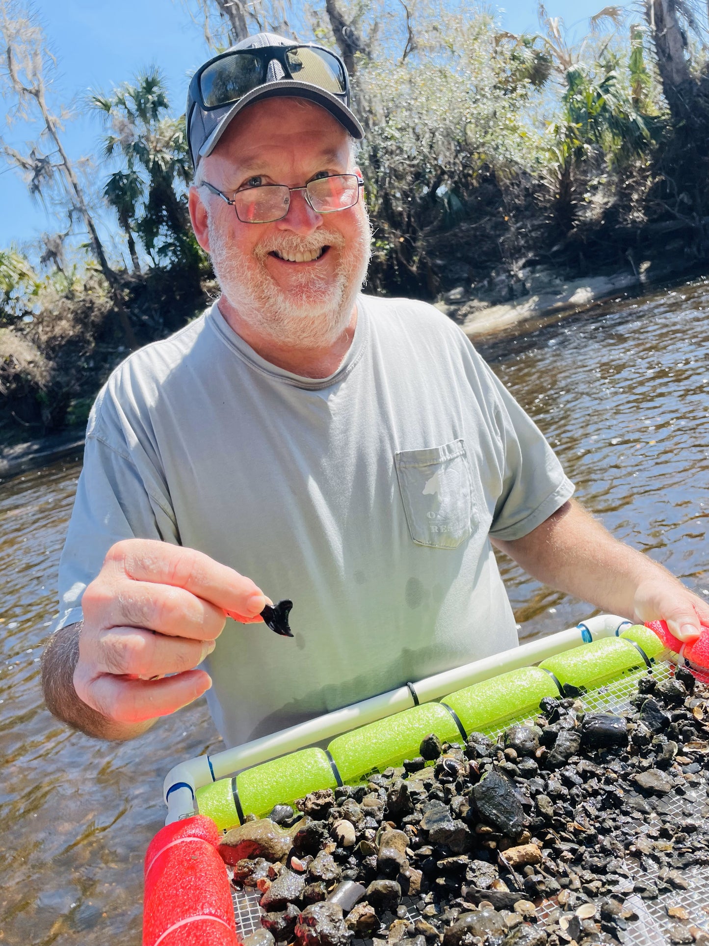 2. TROLLING MOTOR SHARK TEETH AND FOSSIL DIG